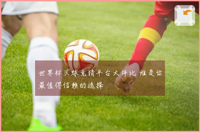 世界杯买球竞猜平台大评比 谁是你最值得信赖的选择